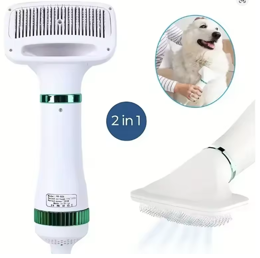GroomFlow (2-in-1 Portable Dog Dryer And Comb Brush)
