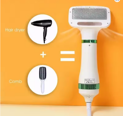GroomFlow (2-in-1 Portable Dog Dryer And Comb Brush)