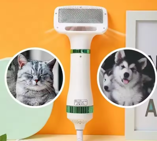 GroomFlow (2-in-1 Portable Dog Dryer And Comb Brush)