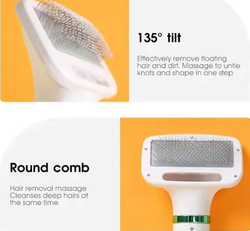 GroomFlow (2-in-1 Portable Dog Dryer And Comb Brush)