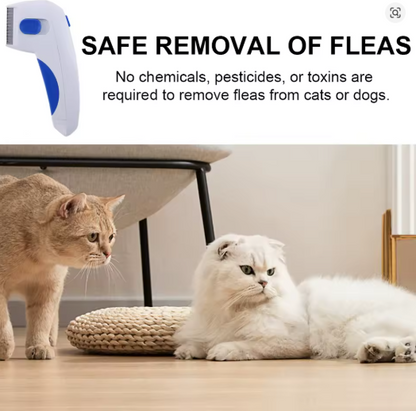 PestZap (Flea Doctor Electric Flea Tick Comb for Dogs and Cats)