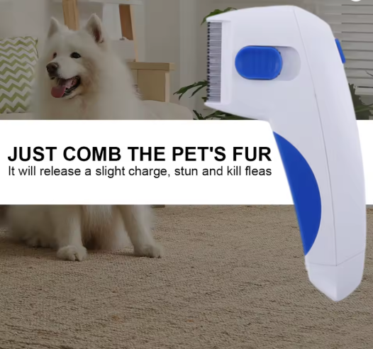 PestZap (Flea Doctor Electric Flea Tick Comb for Dogs and Cats)